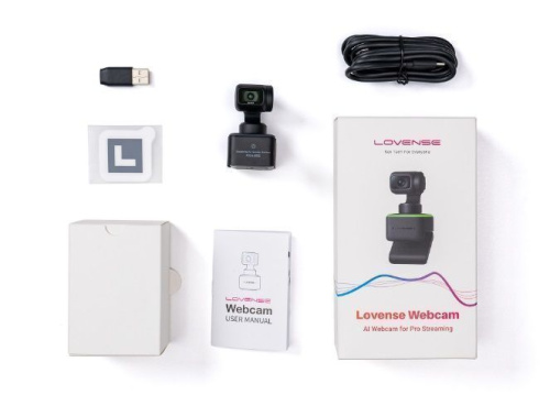 Lovense - WebCam 4K - Смарт Веб-камера
