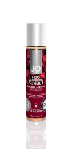 Оральная смазка со вкусом малины System JO H2O, 30 мл - sex-shop.ua
